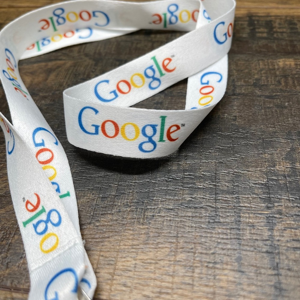 Google Lanyard Unisex OS Tech Swag White - Picture 4 of 5